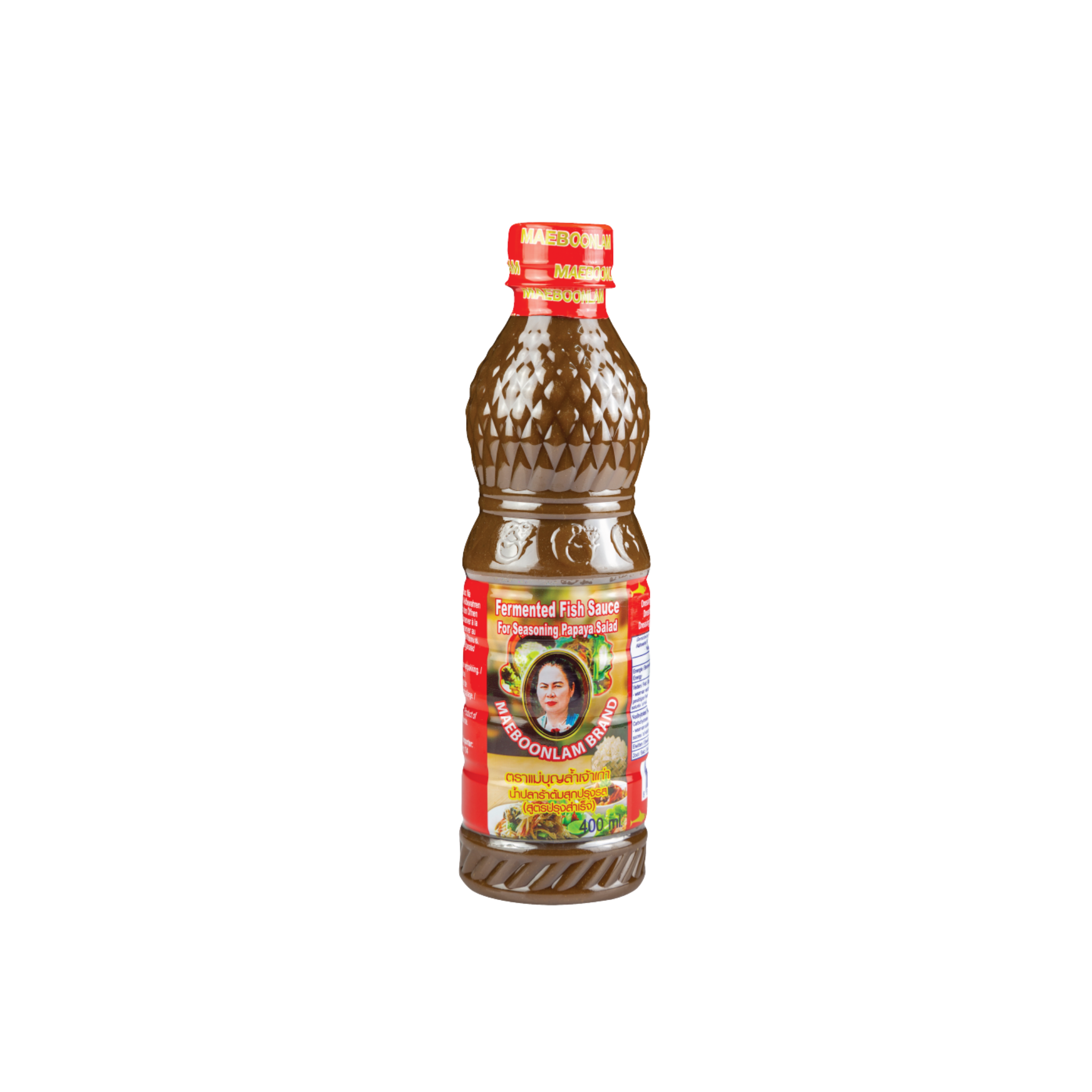 Maeboonlam fermenteret fiskesauce 400 ml – thailandsk fish sauce