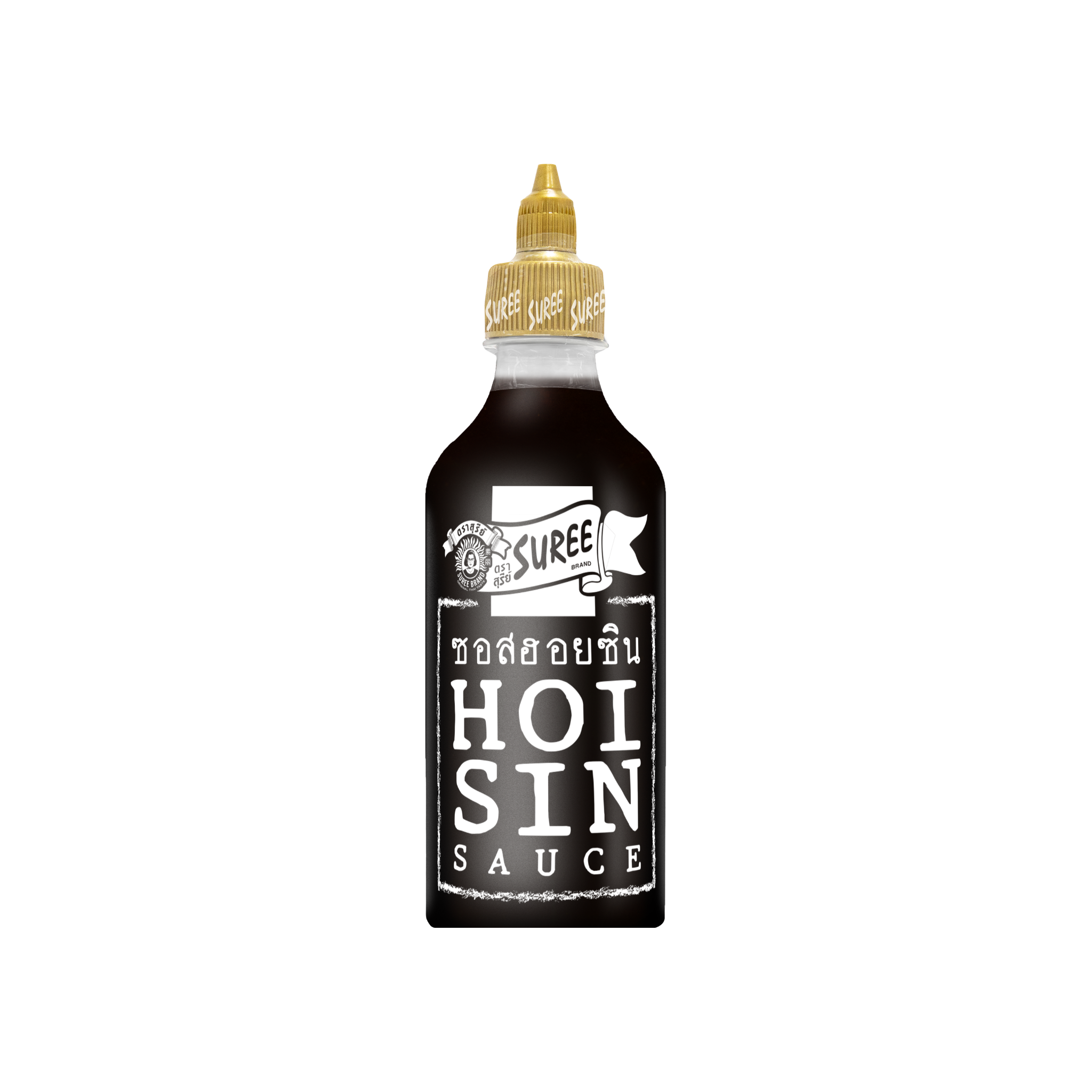 Suree hoisinsauce 440 ml – klassisk asiatisk hoisin sauce i plastikflaske