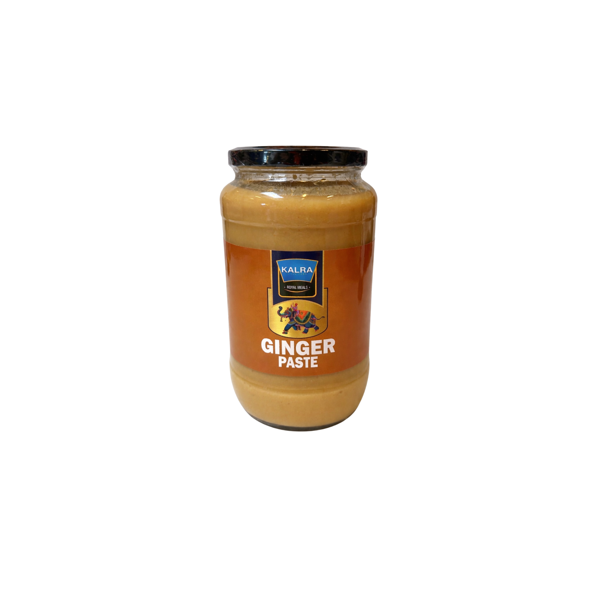 Kalra Royal Meals Ginger Paste 1kg – klar-til-brug ingefærpasta i glasglas til indisk og asiatisk madlavning