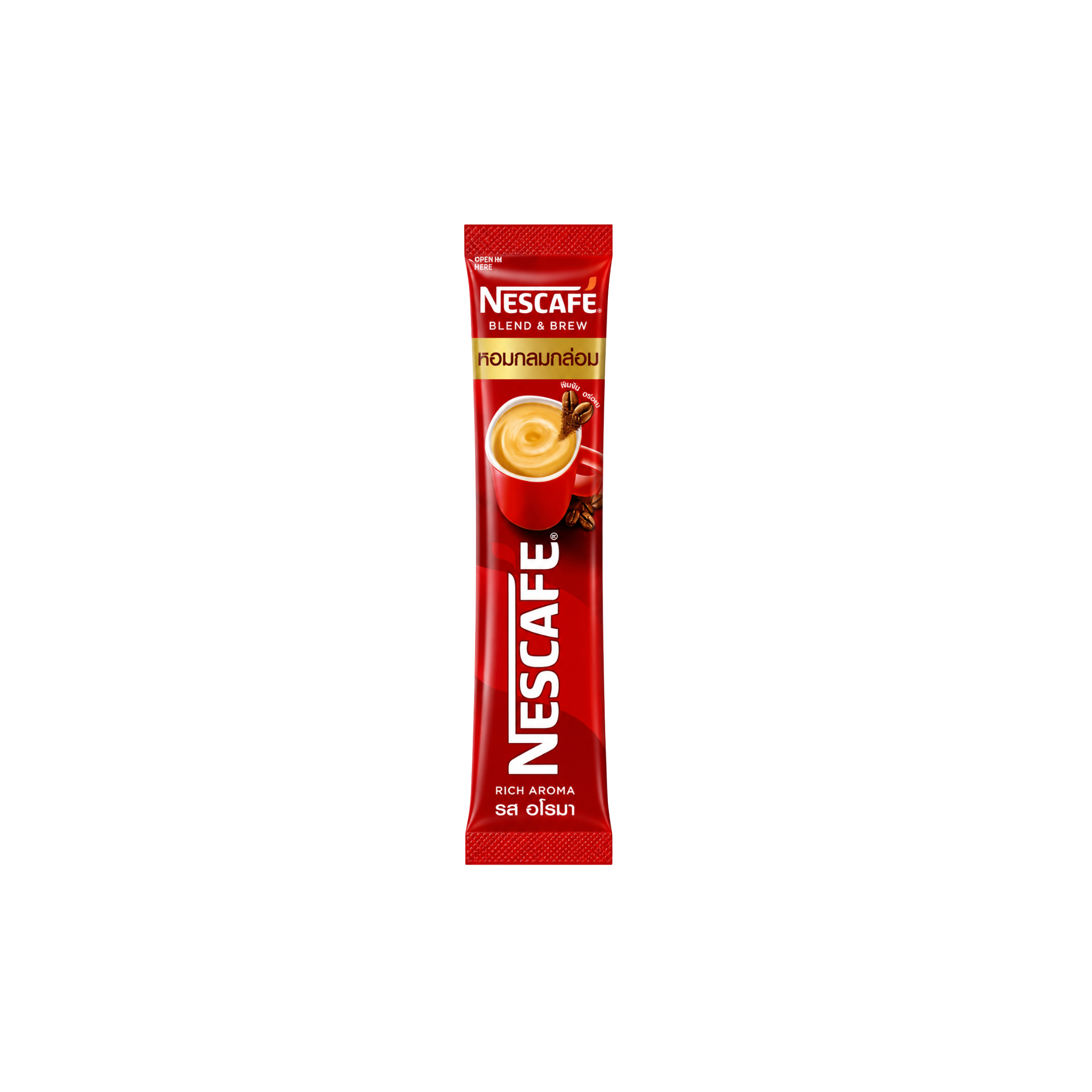 Nescafé Blend & Brew instant kaffe 17 g i lille rød pose