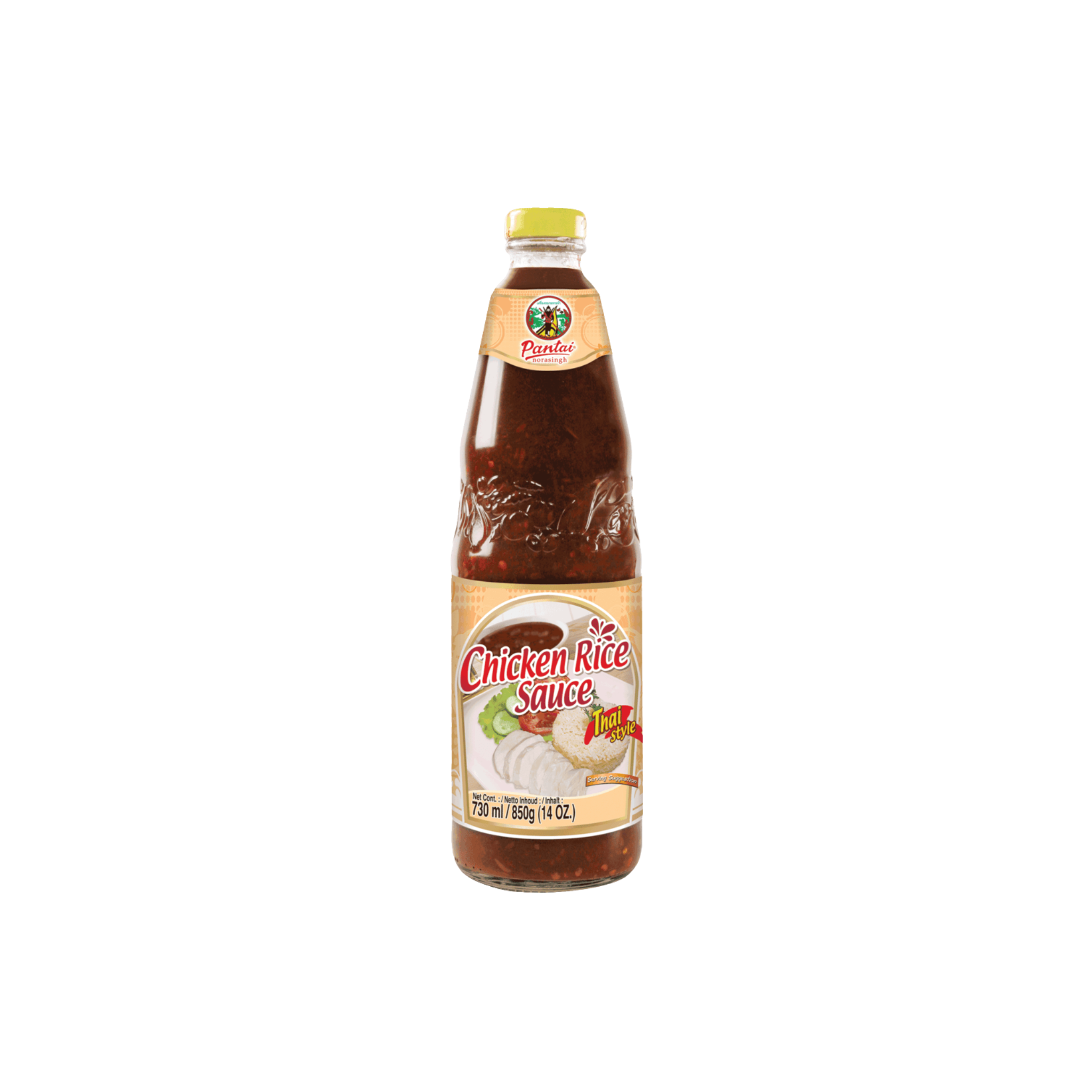 Pantai Norasingh Chicken Rice Sauce 730 ml – autentisk thai kyllingeris sauce til hainanese kylling og hvide thairetter