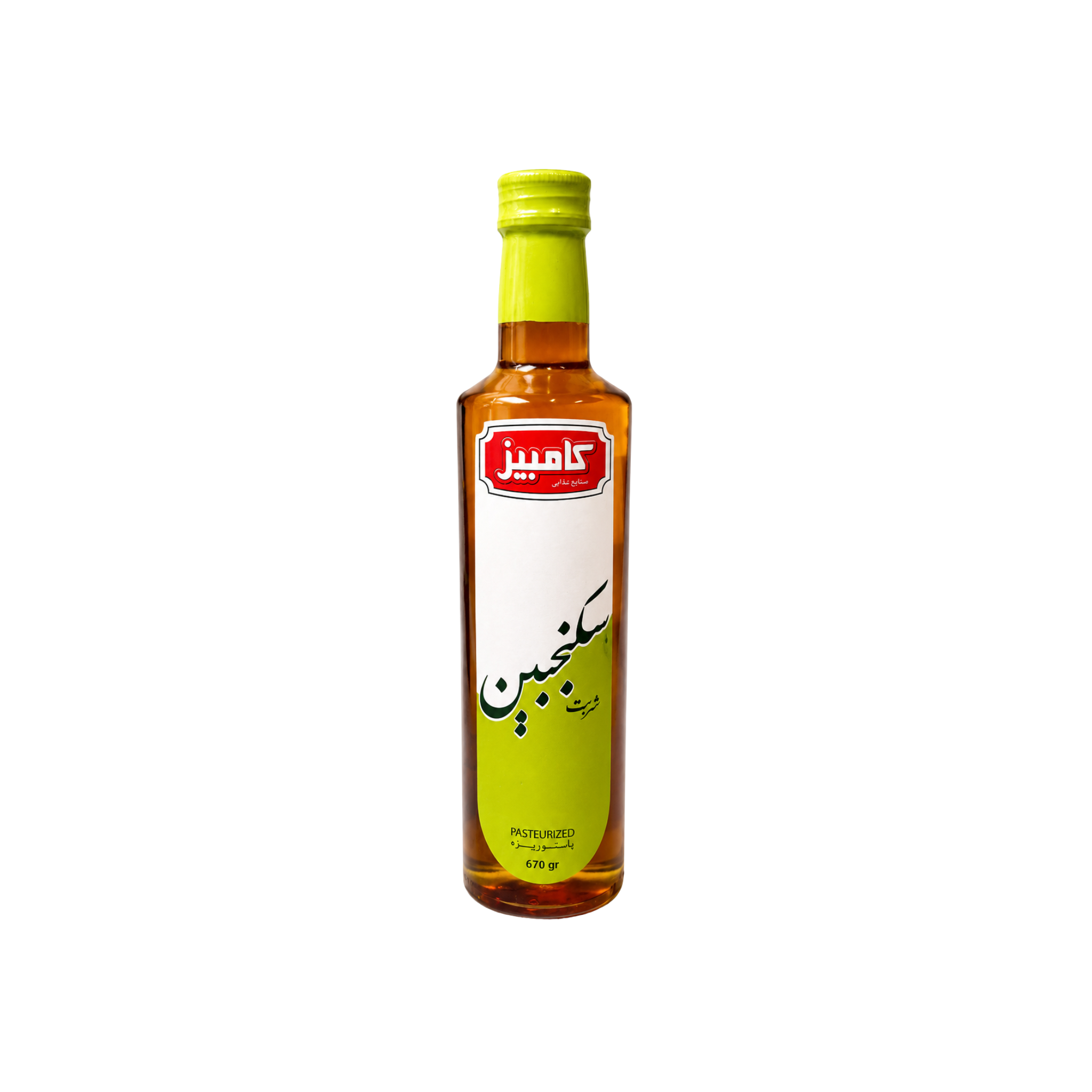 Kambiz Sekanjabin Sirup 670 g – persisk mynteeddike-sirup i glasflaske