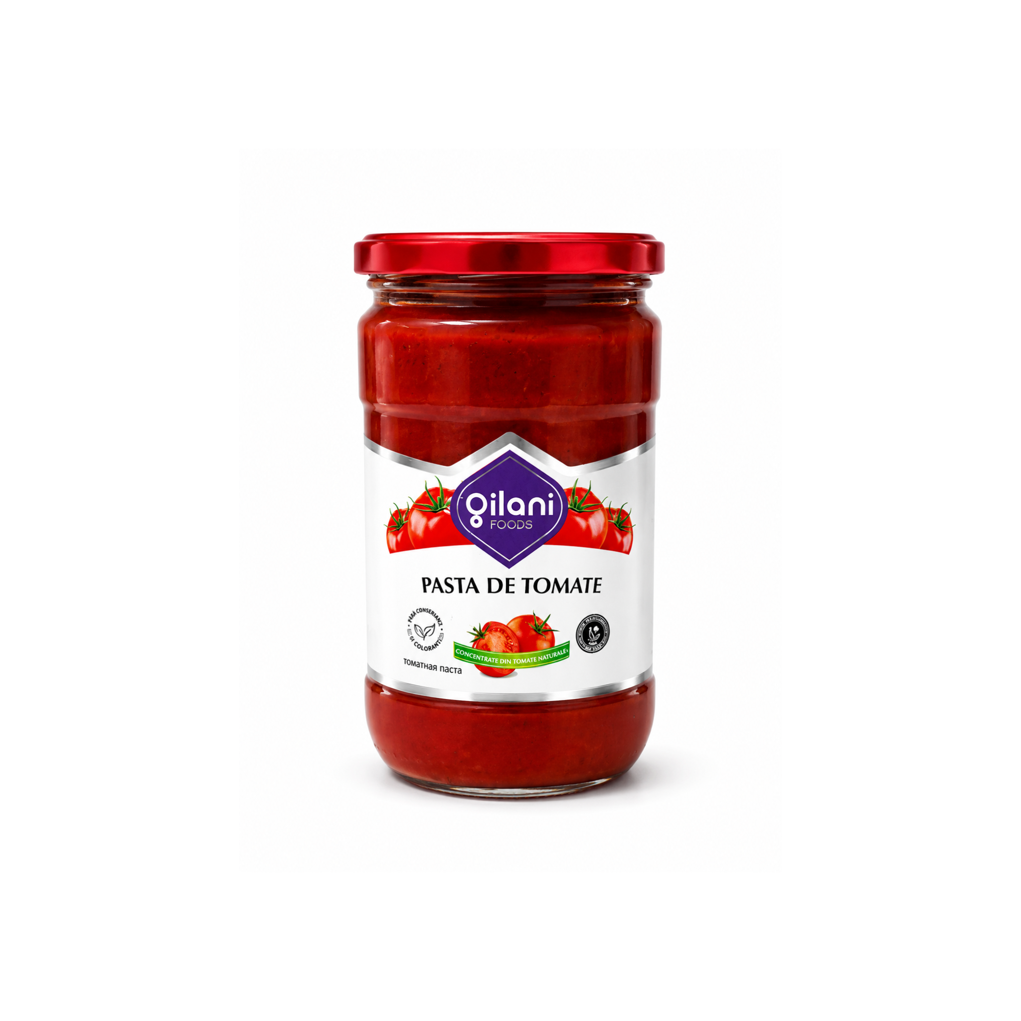 Gilani Foods Tomatpasta Rob Goje 700 g – iransk koncentreret tomatpuré i glas